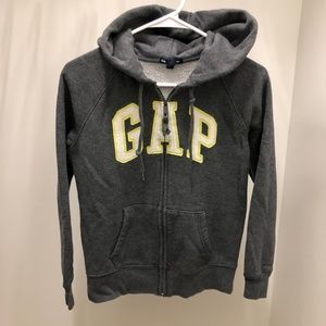 GAP Logo Full-Zip Hoodie